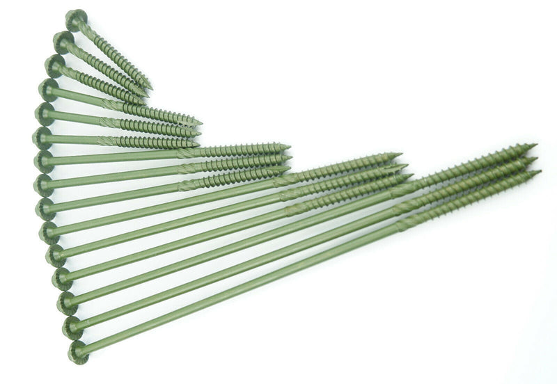 Spectre Landscape Screws Timber Sleeper Decking Fencing Fixing Hex Head 50 Pack