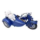 Cast Iron Michelin Man On Motorbike & Sidecar Statue Mascot Figure Bike Figurine