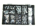 Grade 8.8 Assorted Box kit M10 Nuts And Bolts Setscrews Bright Zinc 150 Pieces