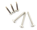 No.6 (3.5mm) POZI PAN HEAD SELF TAPPING TAPPER SCREWS ZINC WOOD SCREWS AB POINT