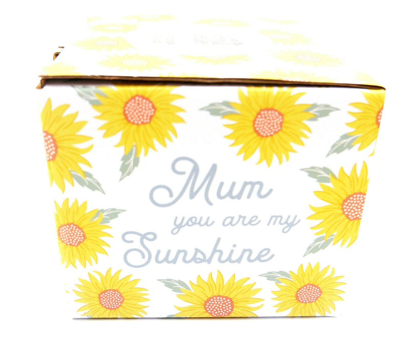 Mum Mummy Mam Day Sunflower You Are My Sunshine Bright Blue Mug Cup Tea Coffee