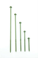 Spectre Landscape Screws Timber Sleeper Decking Fencing Fixing Hex Head 50 Pack