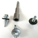 (Pack OF 100) 5.5 x 25mm Tech Screws for roofing & cladding self drill tek screw