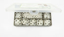 460 ASSORTED PIECE, M3 M4 M5 M6 M8 NYLON FLAT FORM A WASHERS KIT FIT BOLTS SREWS