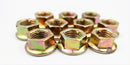 Metric Fine M10 x 1.25 Zinc Hexagon All Metal Manifold Flange Tri Lock Nuts 10.9