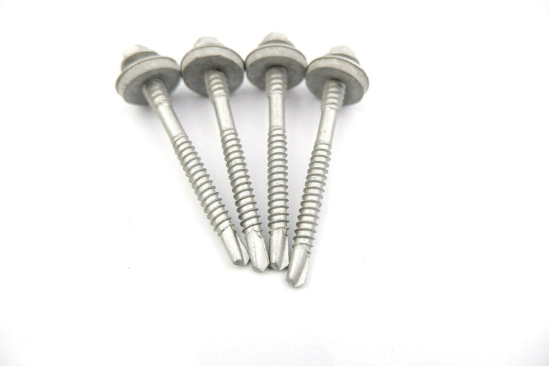 (Pack OF 100) 5.5 x 43mm Tech Screws for Roofing & Cladding Self Drill Tek Screw