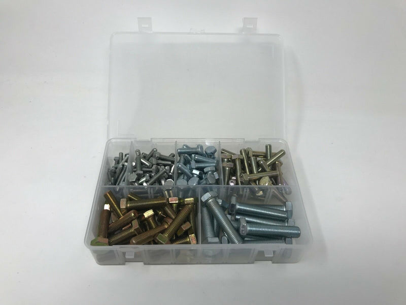 140 Piece M5 M6 M8 M10 M12 METRIC FINE High Tensile 8.8 Set Screws / Bolts Kit