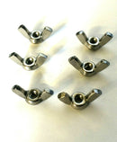 A2 Stainless Steel Wing Nuts To Fit Our Stainless Bolts & Studding M3/4/5/6/8mm