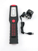 Vision Flexible Magnetic Rechargable Compact Hand Lamp and UV Torch USB Charger