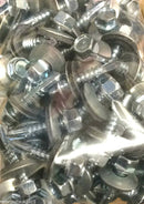 (Pack OF 100) 5.5 x 25mm Tech Screws for roofing & cladding self drill tek screw