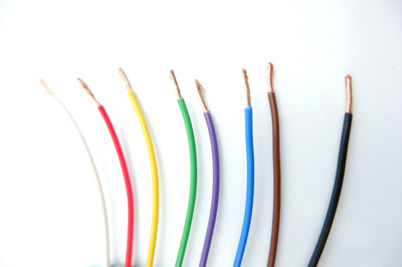 Automotive 1mm Thinwall Electrial Cable Auto Wire Thin Wall All Colours 16.5 Amp