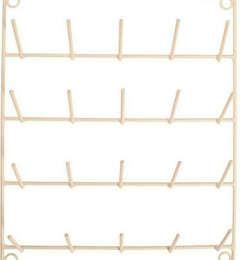 Sass & Belle Sewing Spool Holder 20 - Cream Thread Holder Dressmaking