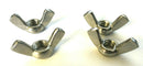 A2 Stainless Steel Wing Nuts To Fit Our Stainless Bolts & Studding M3/4/5/6/8mm