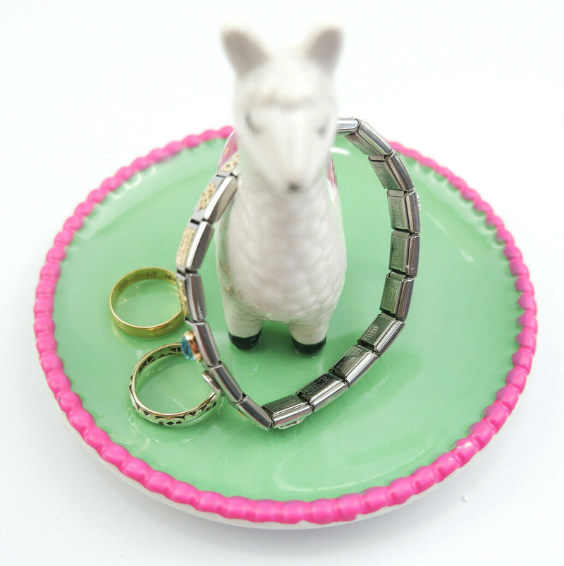 Ceramic Trinket Dish Holders Jewellery Key Rings Earring Coin Home Gift Ornament