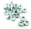 Bright zinc Plated Metric Hexagon Hex Full Nuts DIN 934 M4 M5 M6 M8 M10 M12