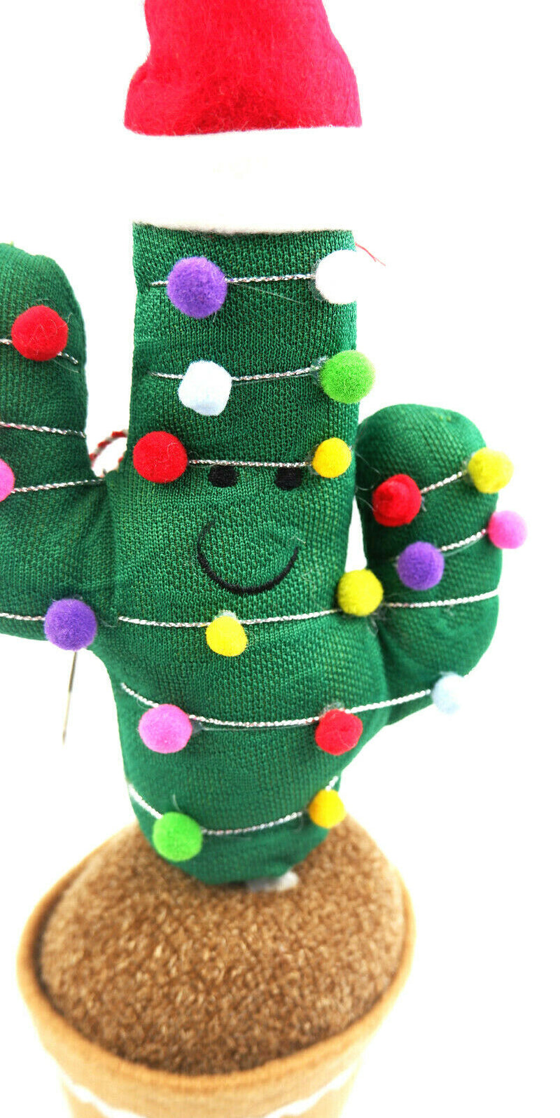 Sass and Belle Large Knitted Festive Cactus Christmas Decoration Funky