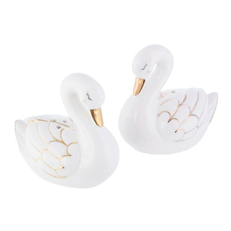 Sass and Belle Novelty Ceramic Salt & Pepper Shaker Pot Condiment Set Table Gift