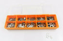 580 pcs A2 Stainless Steel form a washer kit set M3 M4 M5 M6 M8 M10 4mm 5mm 6mm