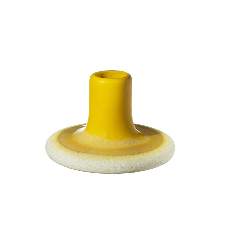 Sass & Belle Mojave Glaze Candlestick Holder Rustic Texture Various Colours