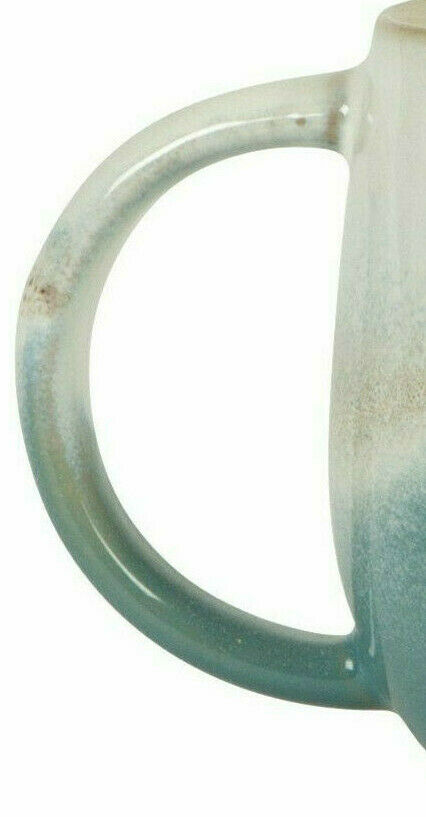 Sass & Belle Dip Glazed Ombre Turquoise Mug Stoneware Coffee Cup Home Gift