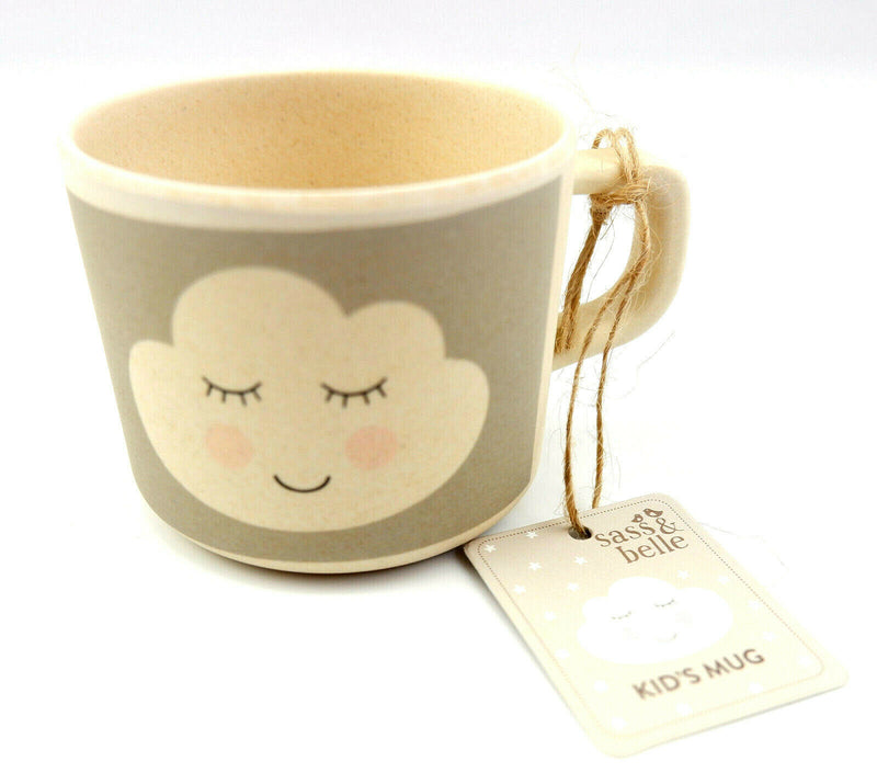 Eco Friendly Bamboo Composite Kids Cold Hot Drink Mug Cup Boys Girls Tableware