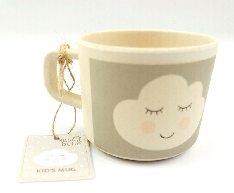 Eco Friendly Bamboo Composite Kids Cold Hot Drink Mug Cup Boys Girls Tableware