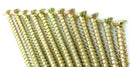 PACK OF 20 CONCRETE DOOR & WINDOW FRAME FIXING CONCRETE SCREWS & BIT, 14 LENGTHS