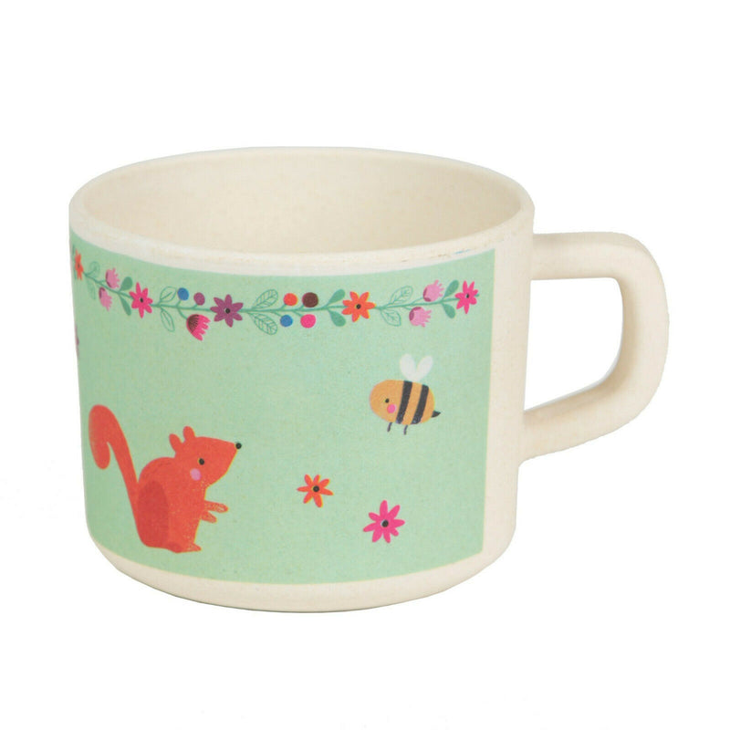 Eco Friendly Bamboo Composite Kids Cold Hot Drink Mug Cup Boys Girls Tableware