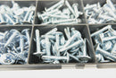 Wafer flange head self drilling Zinc FB Branded Screws Assortment kit box set