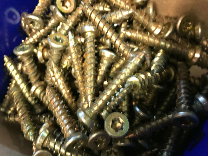 7.5 x 42 / 40mm Concrete Screws Window Frame Door Fixings Masonry (Box of 100)