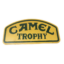 Small Camel Trophy Cast Iron Sign Plaque Wall Garage Petrol Workshop Challenge