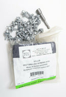 6.3 x 22 Hex Head STITCHING Roofing TEK Screws For LIGHT SECTION STEEL 100 BIT R