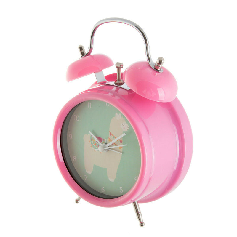 Alarm Clock for kids Bedroom, Lima Llama Rainbow Unicorn Cutie Cat Sass & Belle