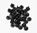 BLACK SELF DRILLING CAR INTERIOR PANEL SCREWS - SELF TAPPING ZINC