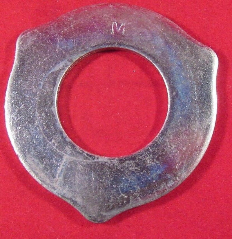 44mm Load Indicator "M" Stamped Hardened Zinc Plated Washers Pack of 5