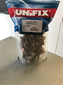 Unifix Bag Of 7.5 X 80 Concrete Screws Countersunk YZP
