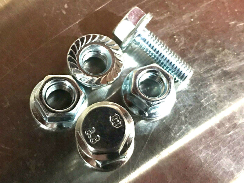 Flange Bolts and Nuts Deal M6 M8 M10 450 Piece Assortment M6 x 20 M8 x 25 M10x30