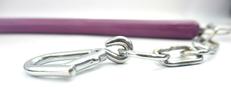 Perry Equestrian Rubber Coated Stable & Stall Horse Chain Guard With Clips