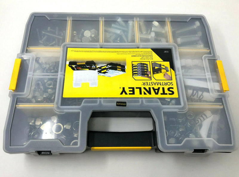 Assorted Metric Hex Bolt and Nyloc Nut Kit M4,M5 M6 M8 M10 M12 M16 Grade 8.8