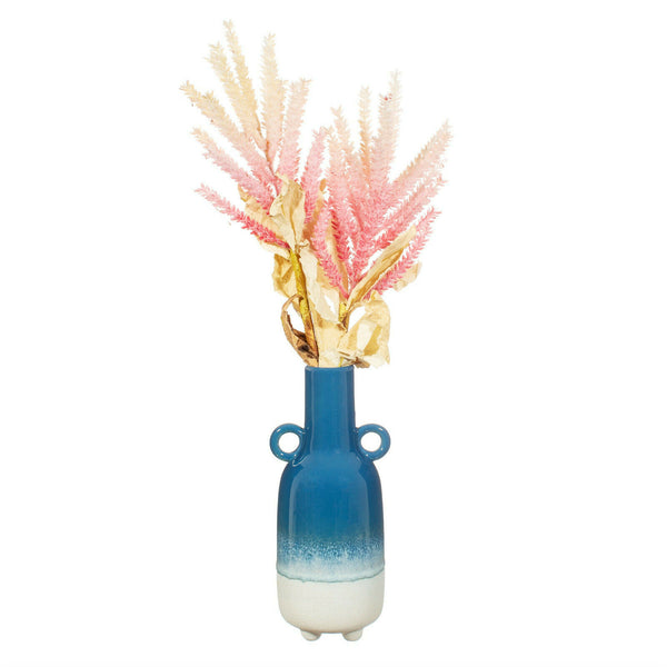 Sass & Belle MOJAVE GLAZE BLUE LARGE VASE