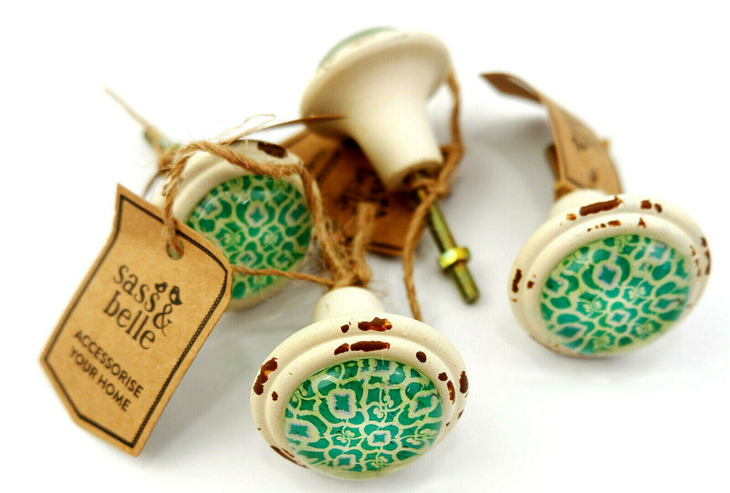 4 Rustic Istanbul Dream Drawer Dresser Cabinet Knobs Shabby Chic Vintage Design