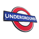 Cast Iron Underground London Tube Network  Reproduction Wall Sign Plaque Train