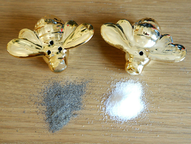Sass and Belle Novelty Ceramic Salt & Pepper Shaker Pot Condiment Set Table Gift