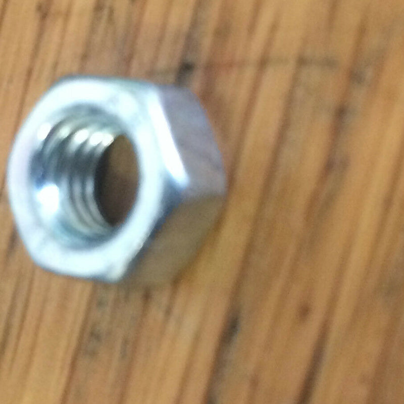 Bright zinc Plated Metric Hexagon Hex Full Nuts DIN 934 M4 M5 M6 M8 M10 M12