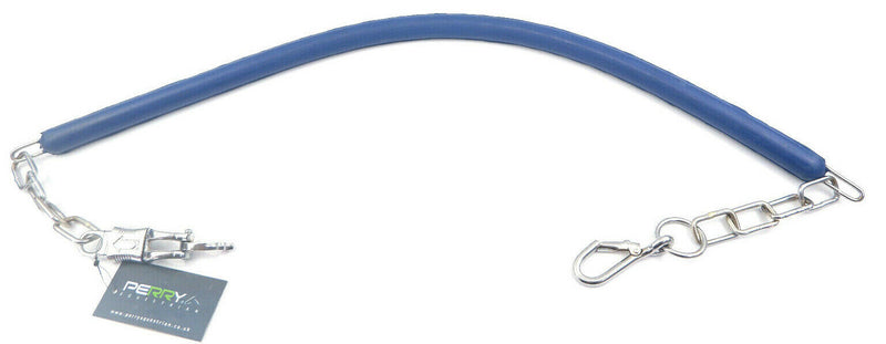 Perry Equestrian Rubber Coated Stable & Stall Horse Chain Guard With Clips
