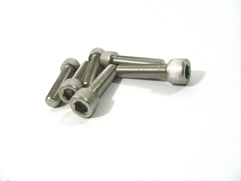 1/2 x 2 UNC A2 Stainless Steel Socket Cap Screw Allen Bolts. Harley Pack of 6