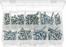 Assortment Box of Self-Tapping Screws AB Pan Head - Pozi No 10 12 14 NAB94