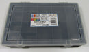 WHAM Plastic Storage Box Case Organiser Assorted Compartments Screw Bits