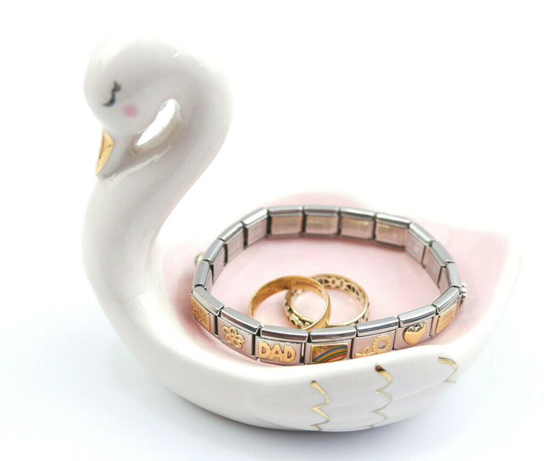 Ceramic Trinket Dish Holders Jewellery Key Rings Earring Coin Home Gift Ornament