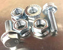Flange Bolts and Nuts Deal M6 M8 M10 450 Piece Assortment M6 x 20 M8 x 25 M10x30